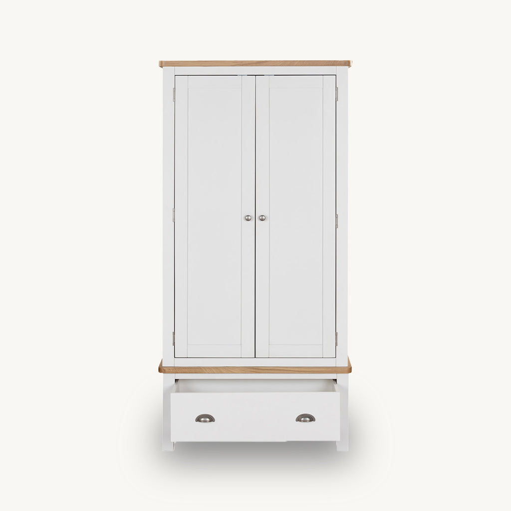 Witney 2 Door 1 Drawer Wardrobe