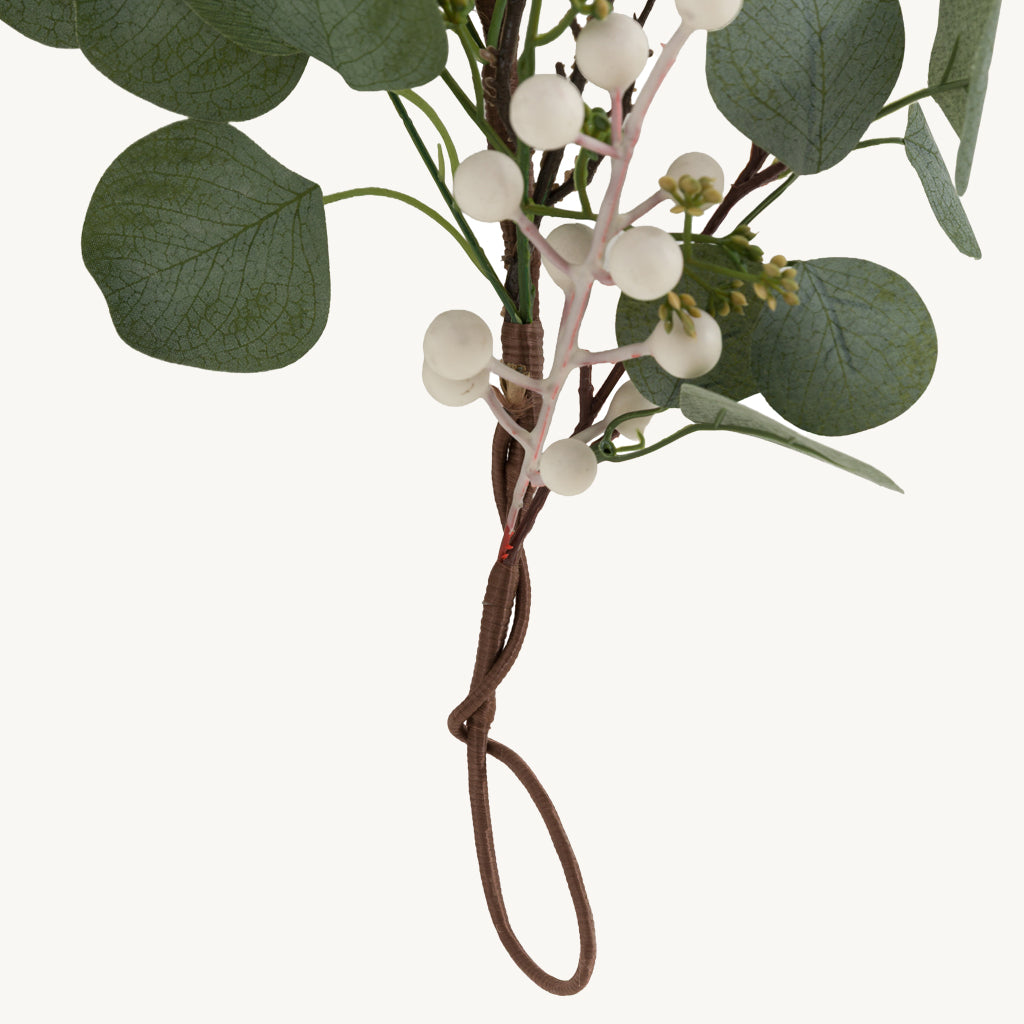 Green Christmas Woodland Garland
