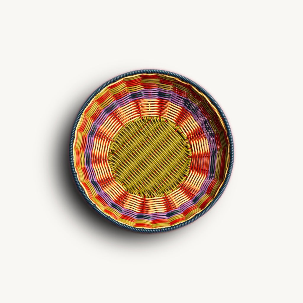 Woven Bowl in Green