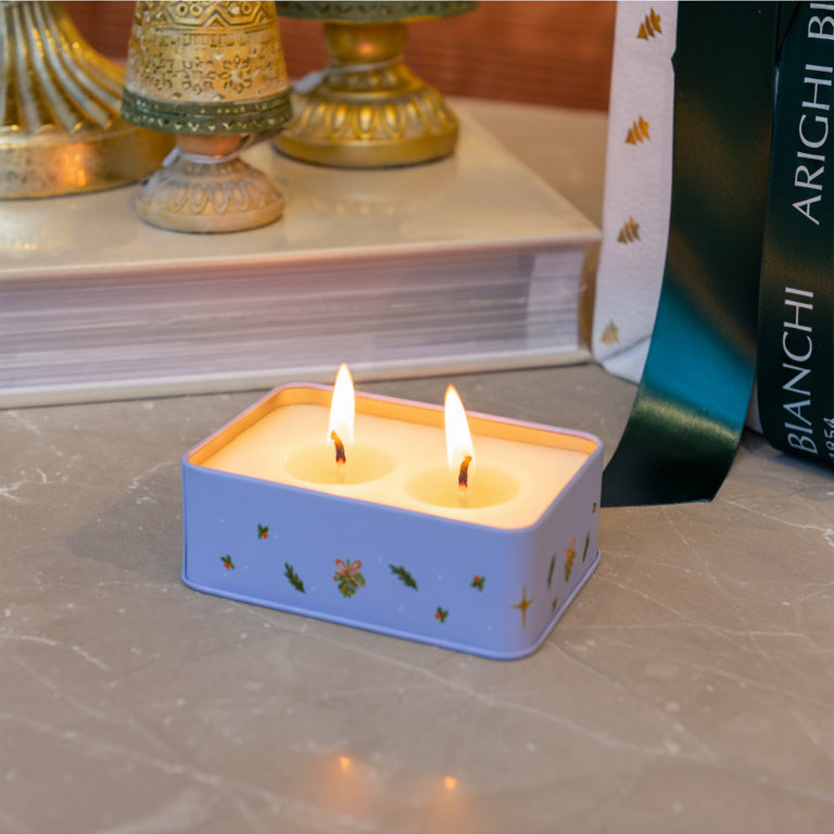 Xmas Village Tin Scented Candle