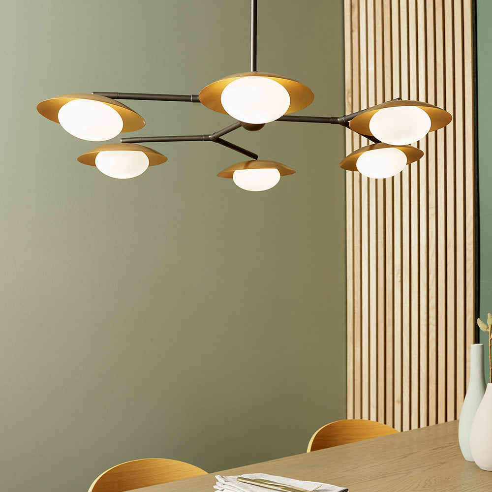 Charlotte Large Linear Pendant - Arighi Bianchi