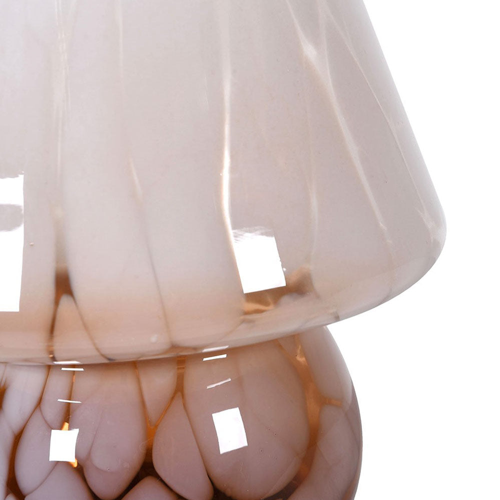 Amber Marble Effect Mushroom Hurricane