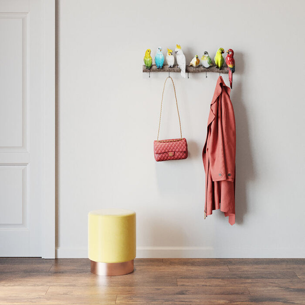 Exotic Bird Coat Rack
