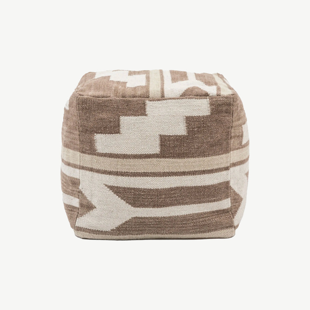 Falun Tonal Biscuit Pouffe