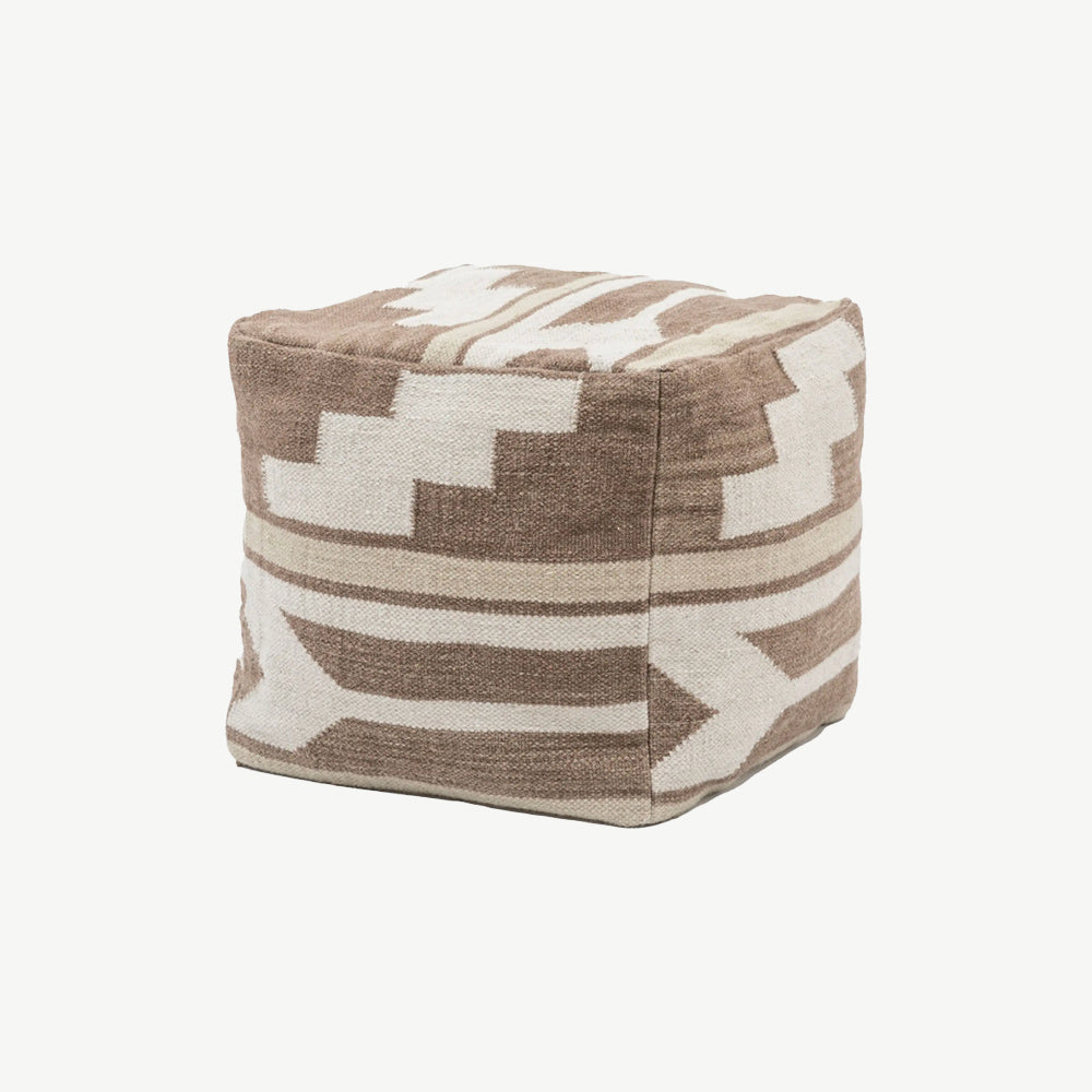 Falun Tonal Biscuit Pouffe