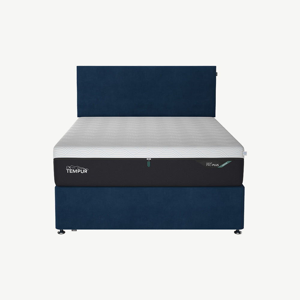 TEMPUR® Buckingham Conti Drawer Divan in Blue