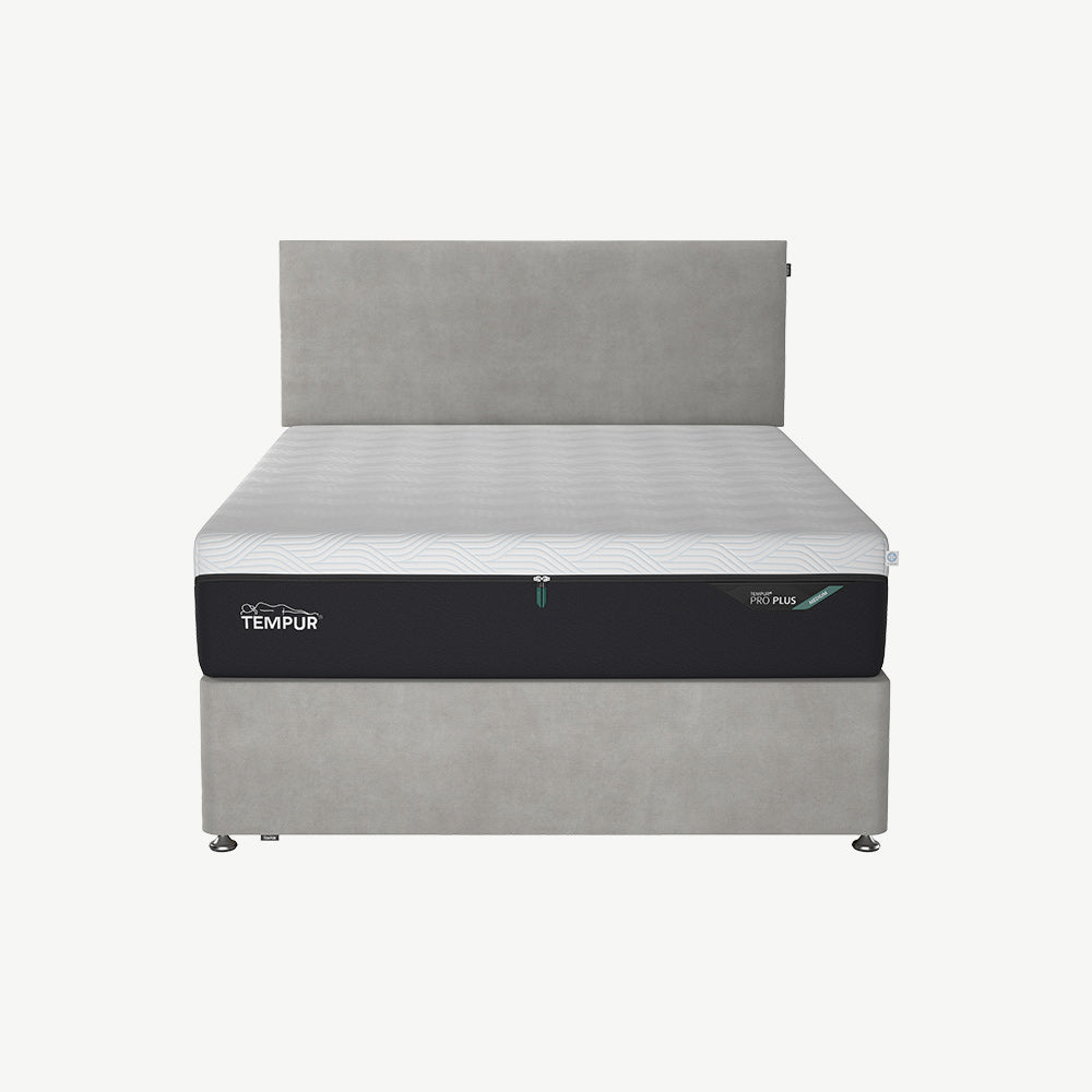 TEMPUR® Buckingham Conti Drawer Divan in Light Grey