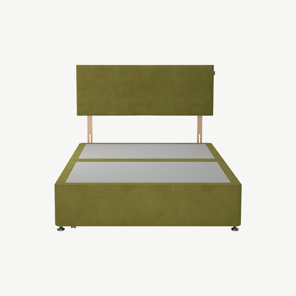 TEMPUR® Buckingham Conti Drawer Divan in Green