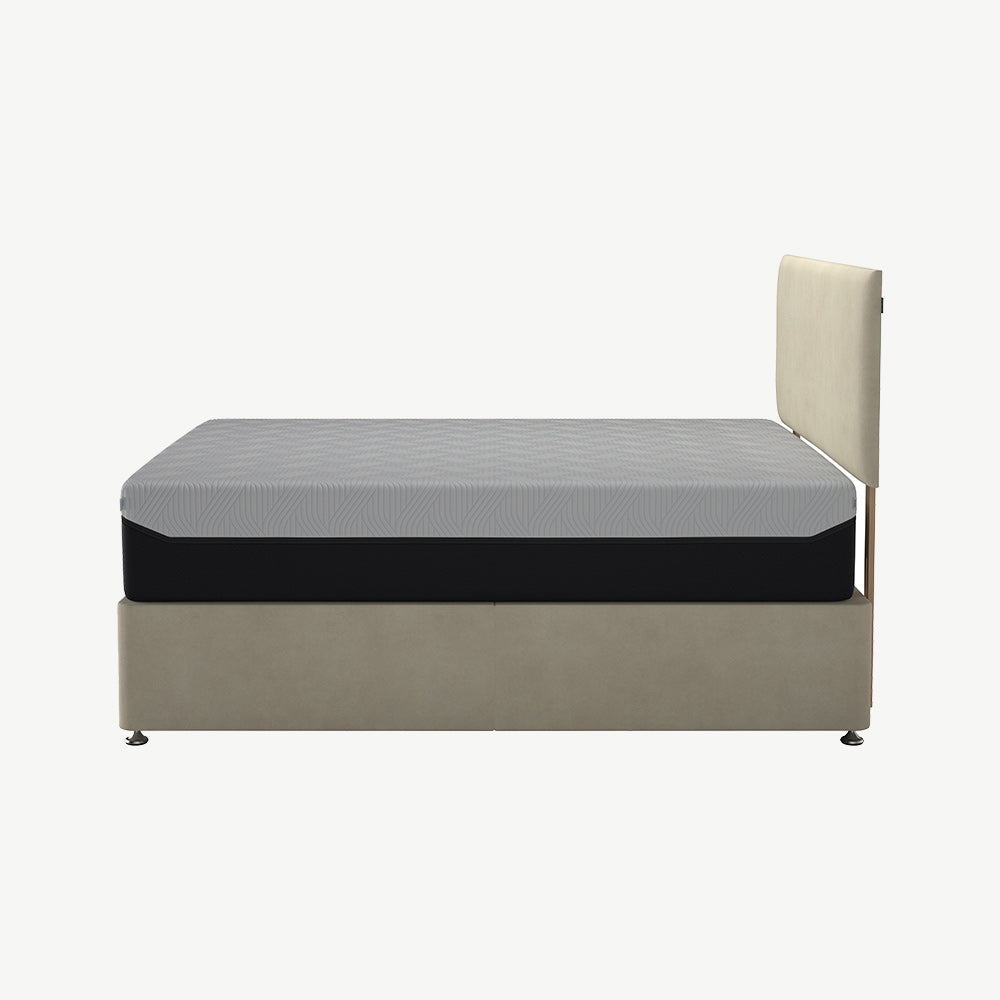 TEMPUR® Buckingham Conti Drawer Divan in Cream