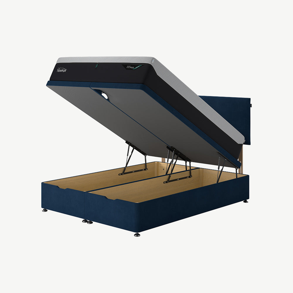 TEMPUR® Buckingham Conti Drawer Divan in Blue