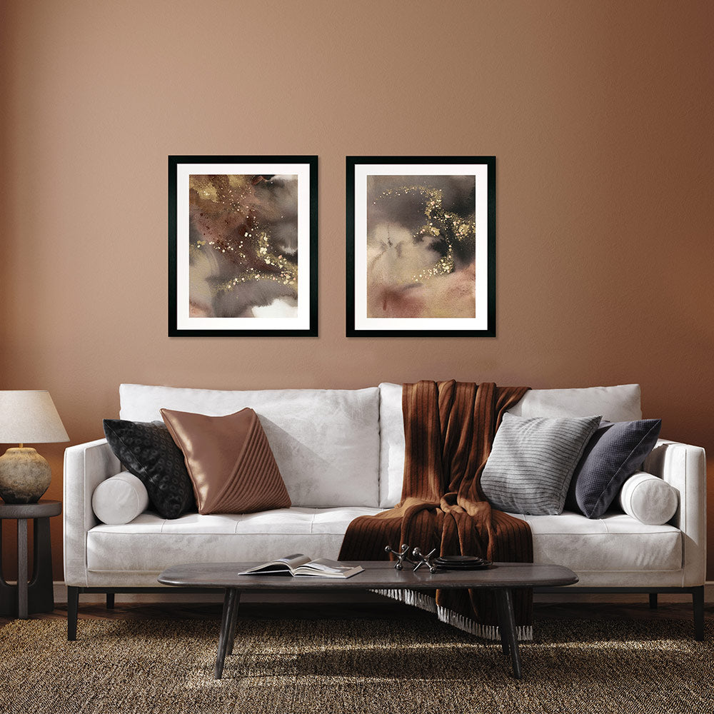 Cafe Au Lait Sparkle I Wall Art