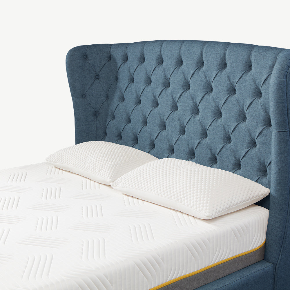 TEMPUR® Holcot Ottoman Bed in Blue