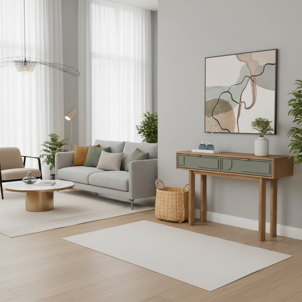 Padra 2 Drawer Console Table