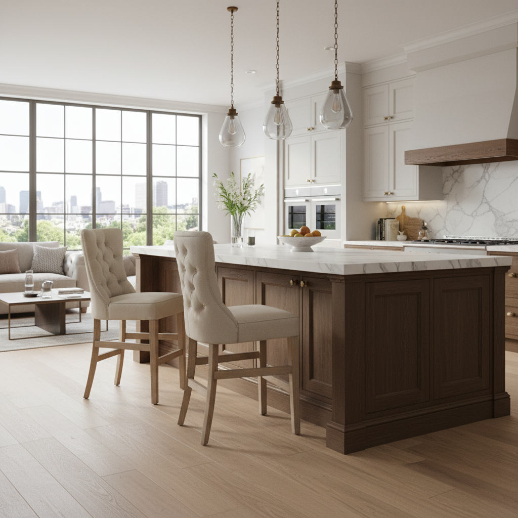 Poppy Counter Stool in Natural