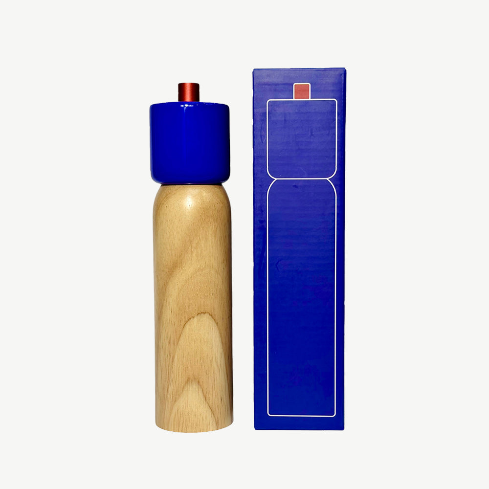 Navy & Red Salt & Pepper Grinder - Individual Piece