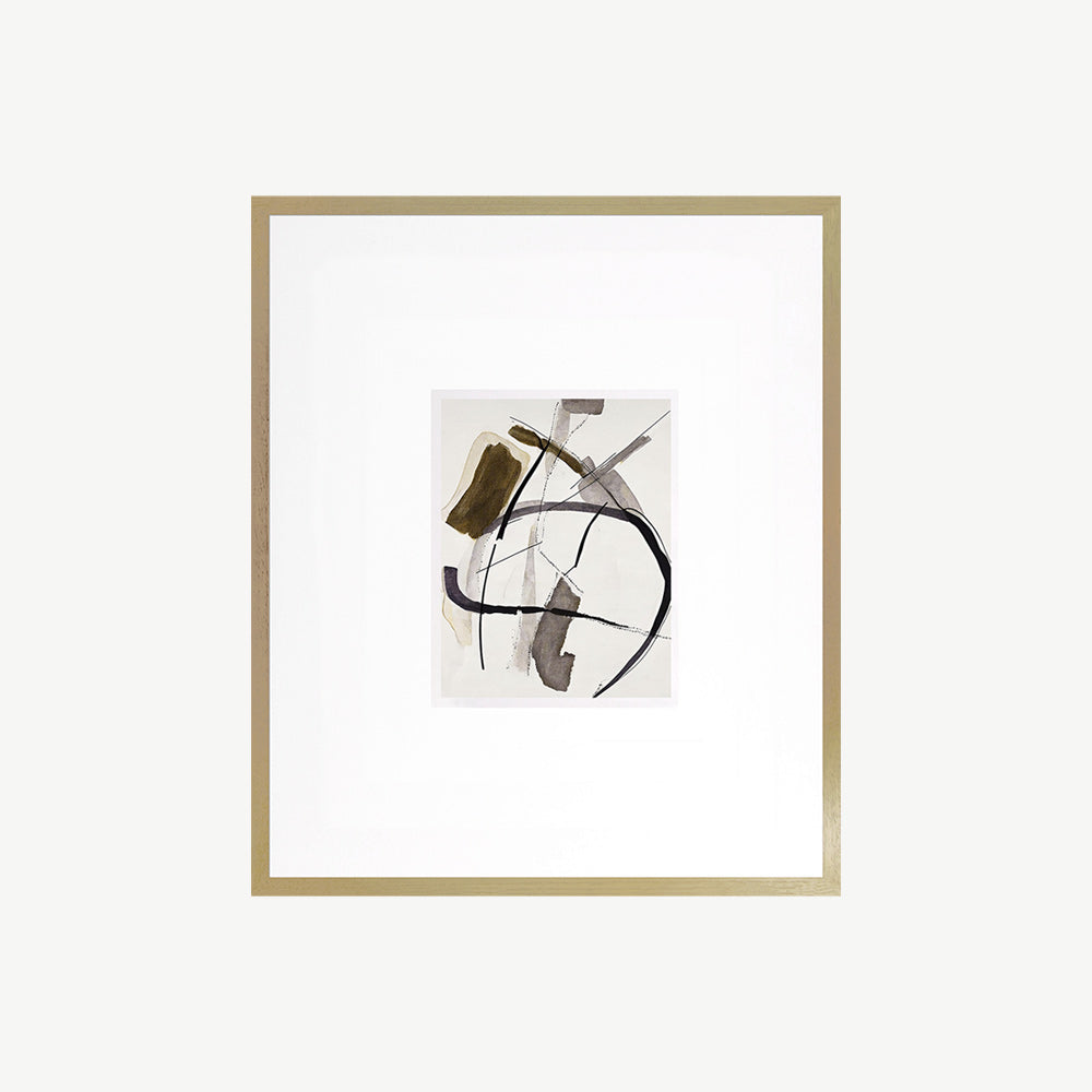 Neutral Lines I Wall Art