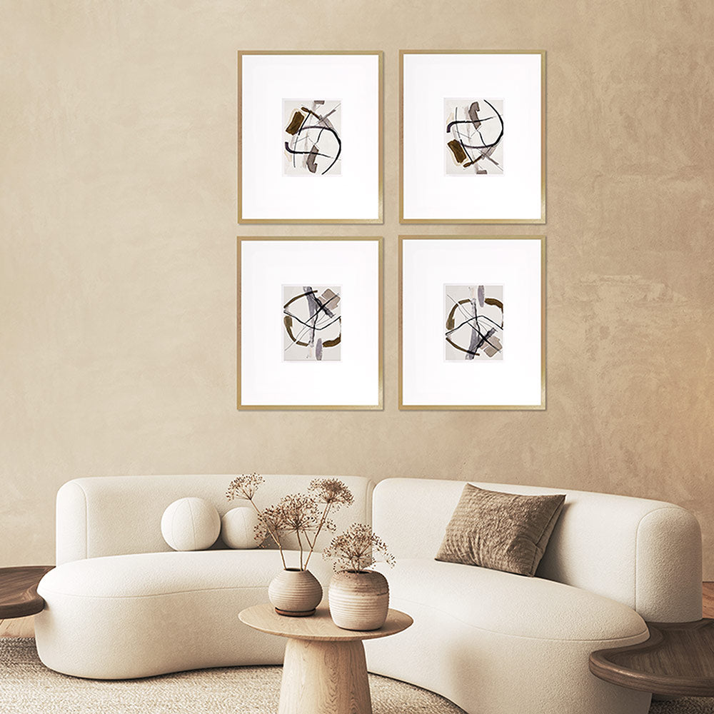 Neutral Lines III Wall Art