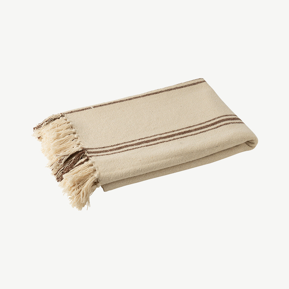 Plaid Cotton Throw