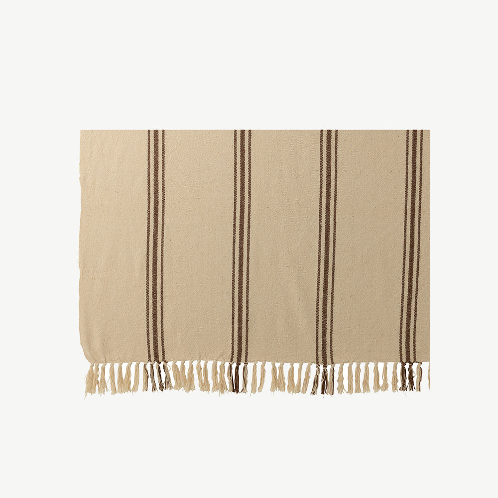 Plaid Cotton Throw