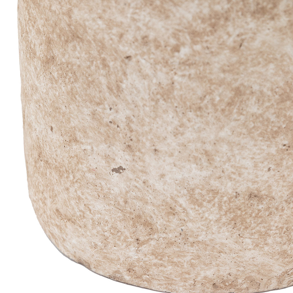 Artificial Fern in Cement pot