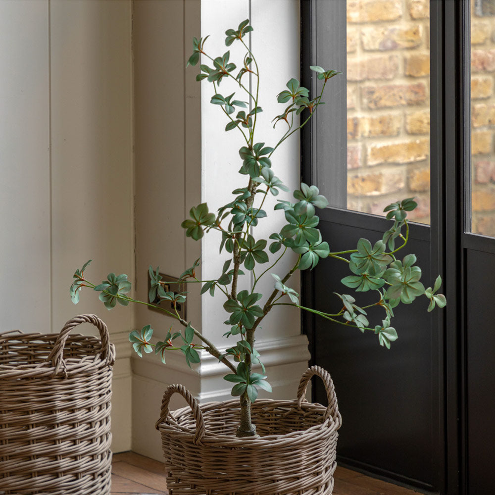Artificial Potted Rhodoleia Tree