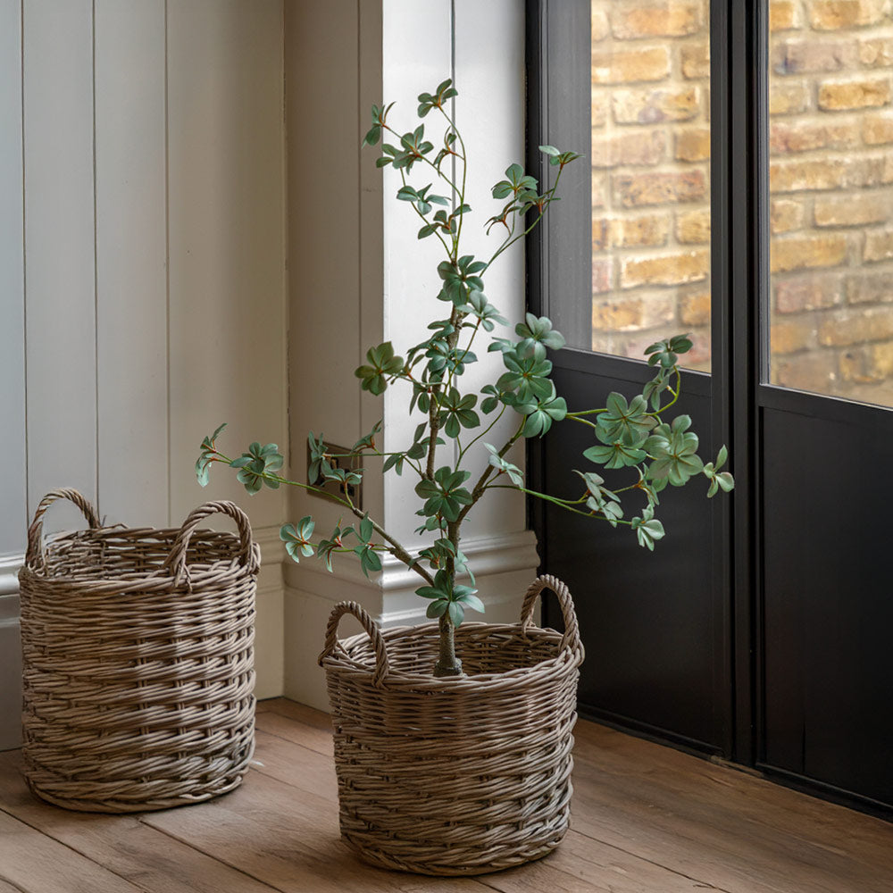 Artificial Potted Rhodoleia Tree