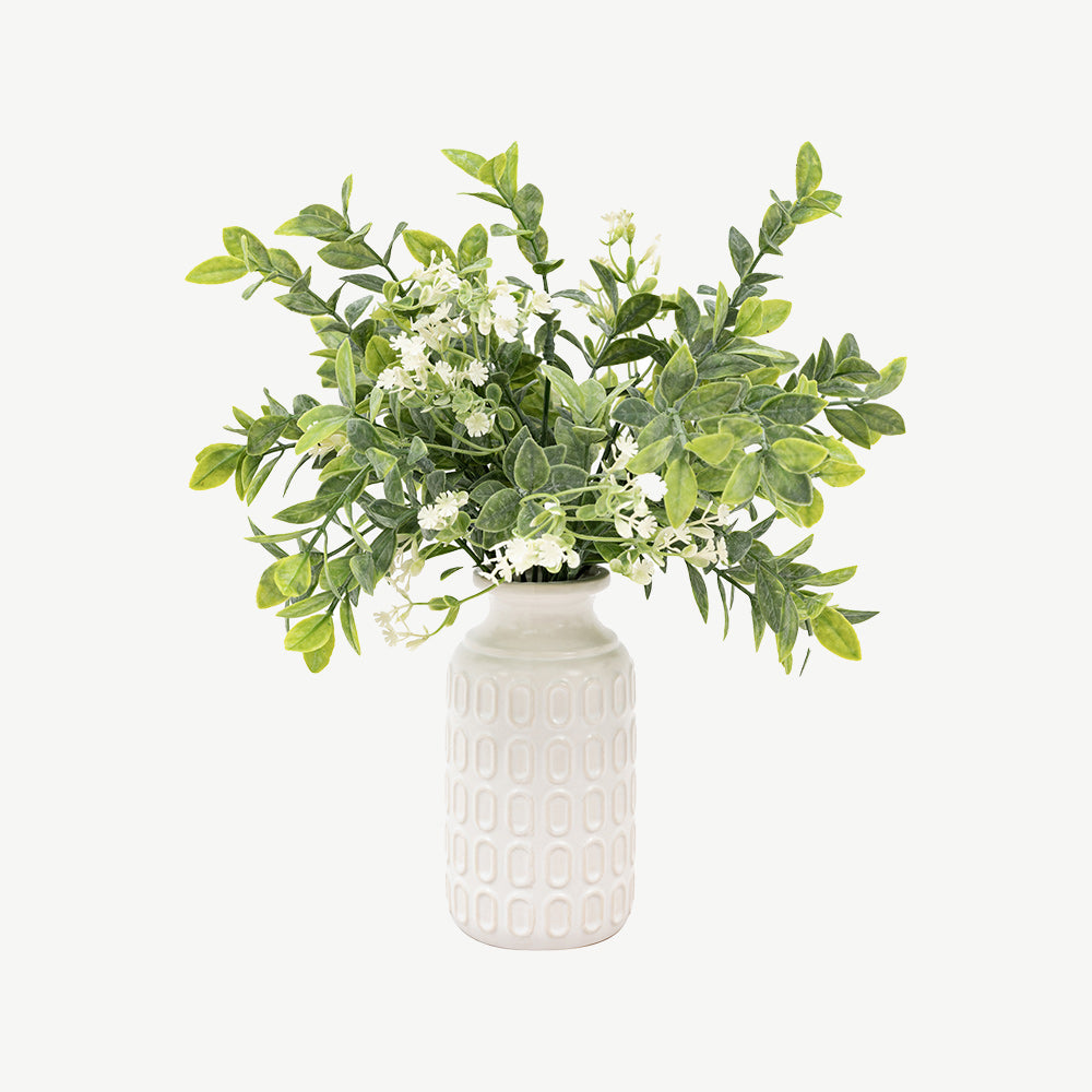 Retro Vase with Meadow Foliage