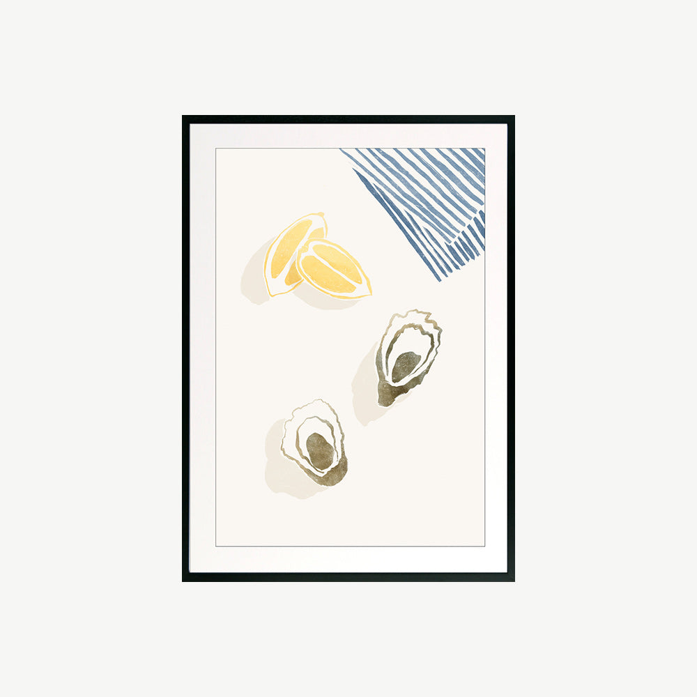 Seafood & Lemons III Wall Art