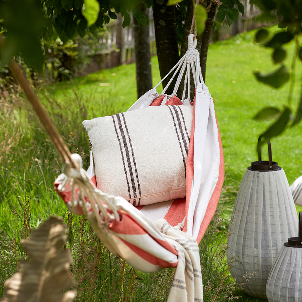Striped Hammock in Orange
