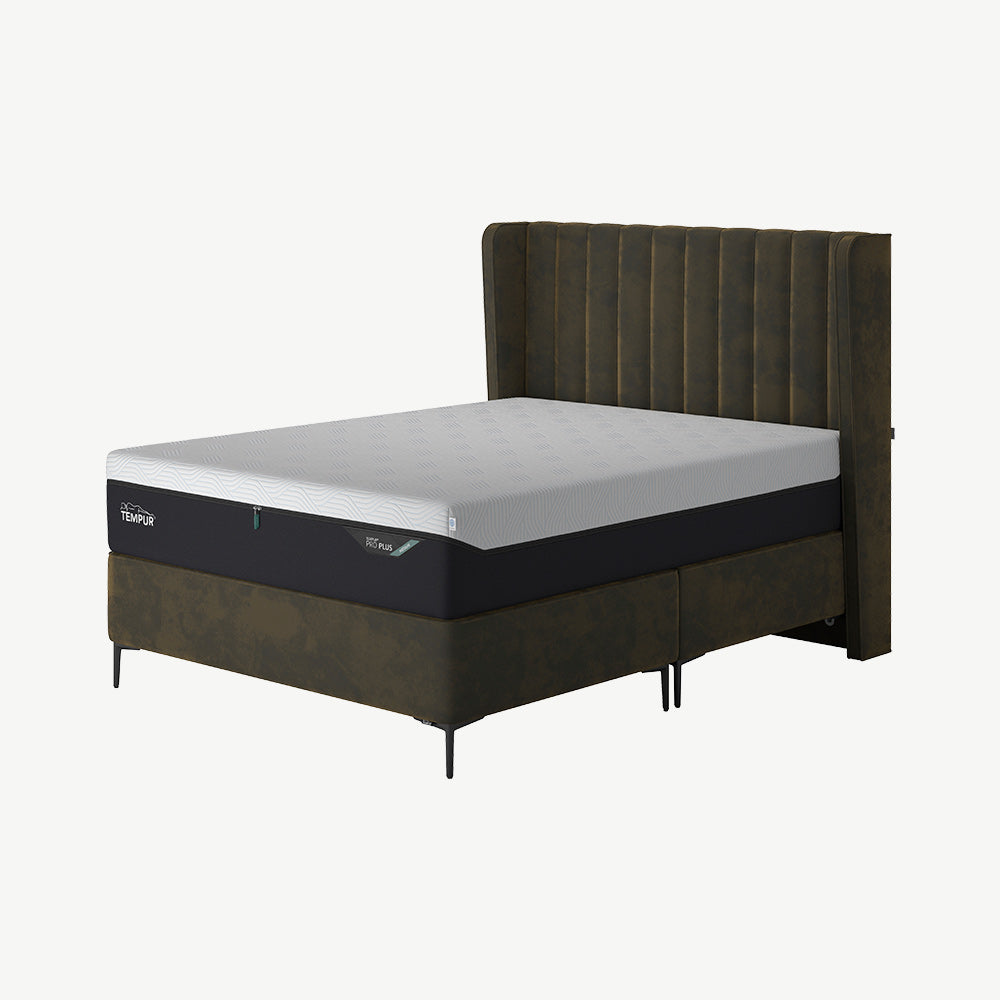 TEMPUR® Suffolk Slim Divan in Green