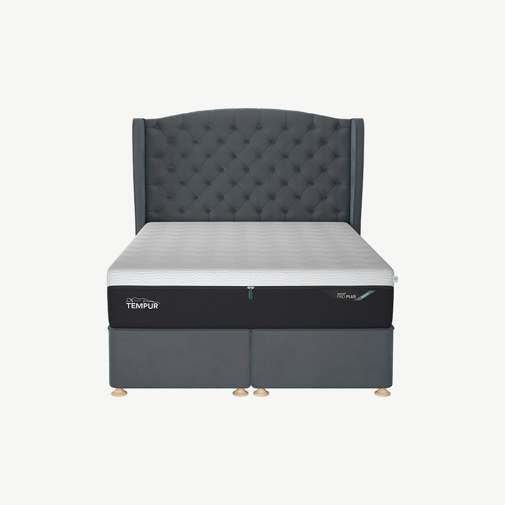 TEMPUR® Suffolk Divan with Drawers in Blue