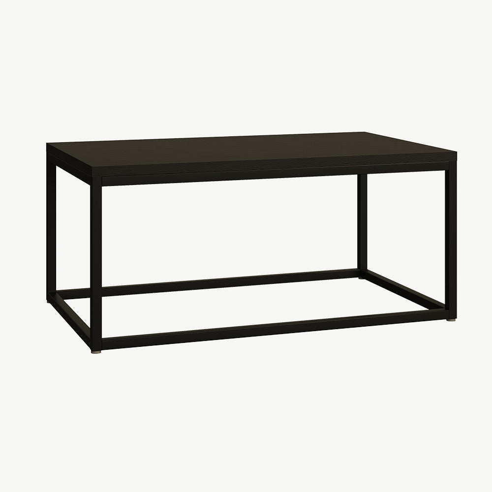 Thin white store coffee table