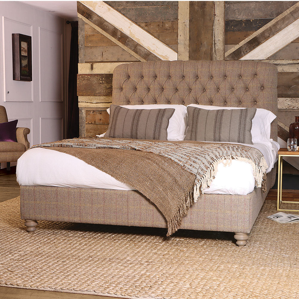 Tweed headboard on sale