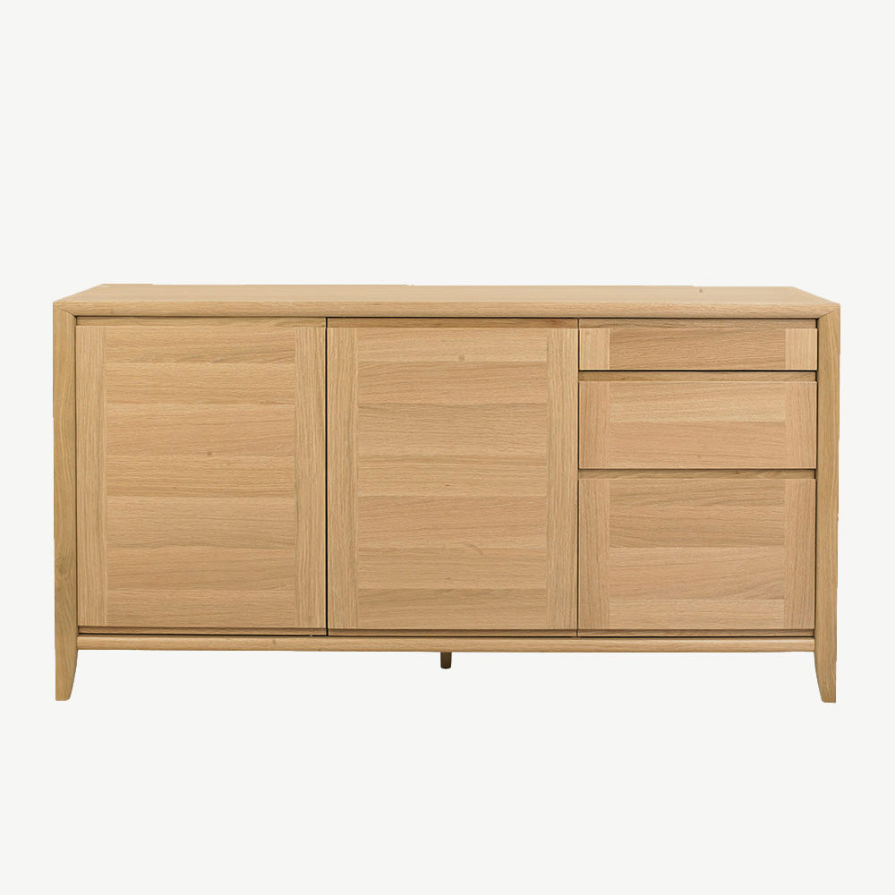 Wide best sale oak sideboard