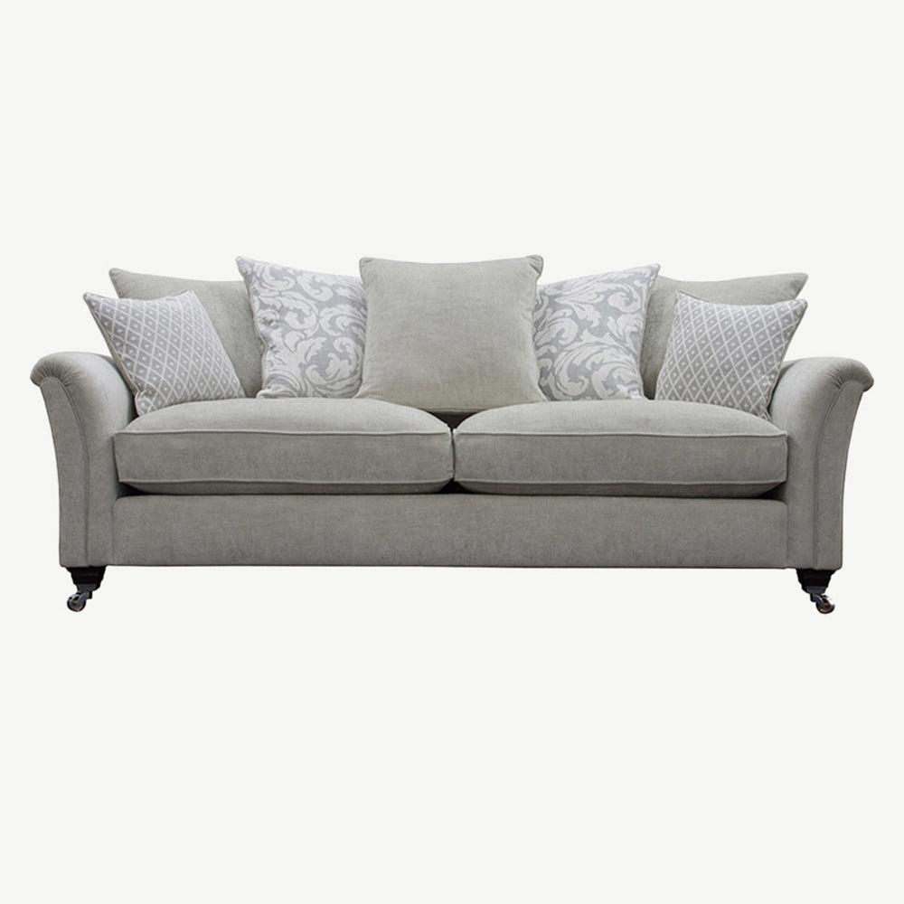 Parker Knoll Devonshire Grand Sofa in Jennings-Silver