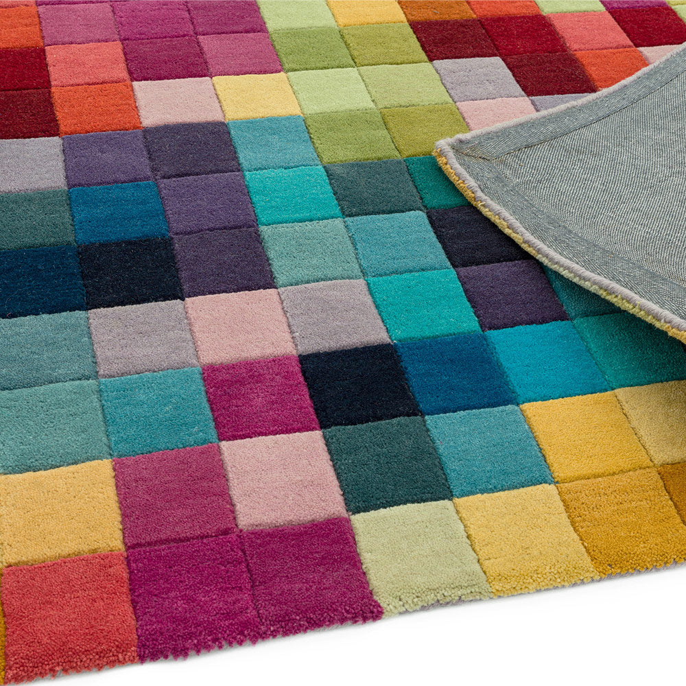 Funk Rug in Multi Boxes