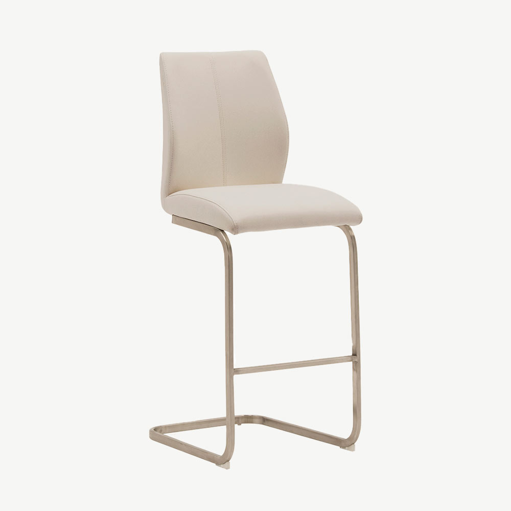 Irma Bar Stool in Beige