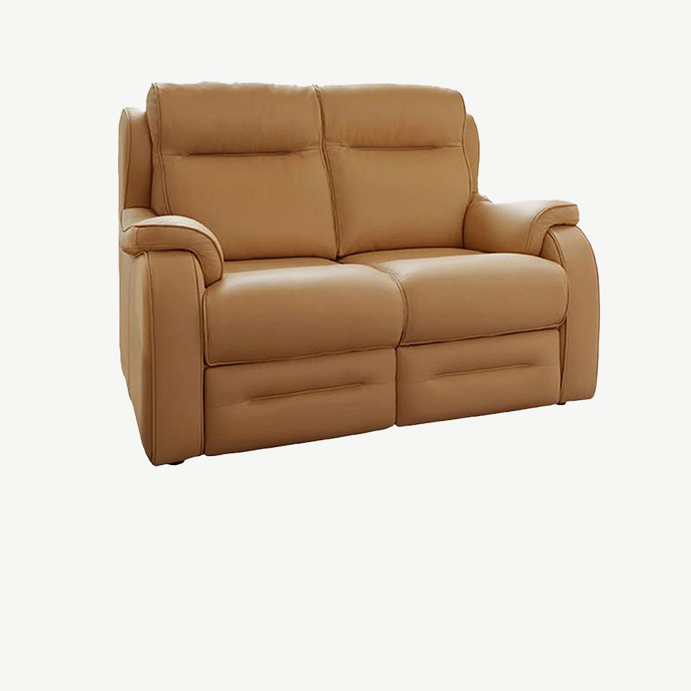 Parker Knoll Boston 2 Seater Sofa in Roma-Nutmeg