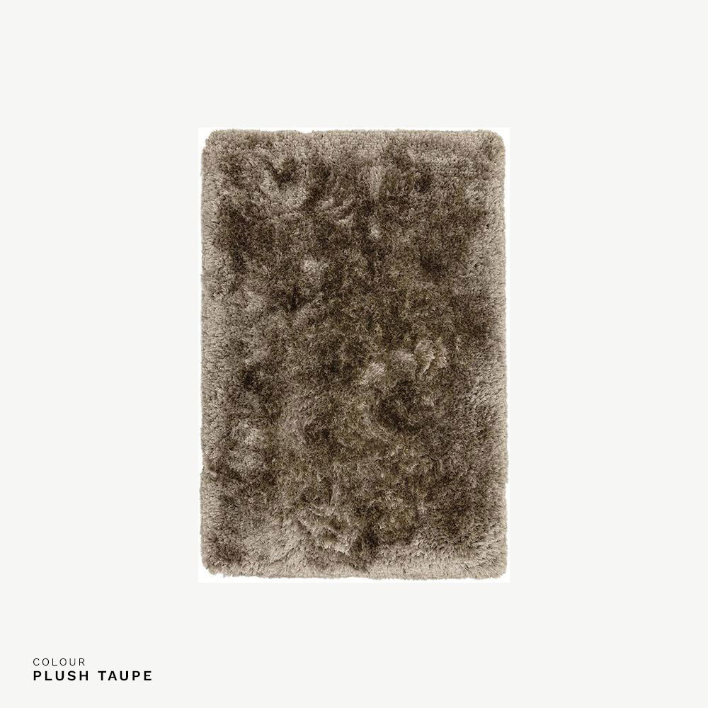 Plush Rug Dark in Plush Taupe