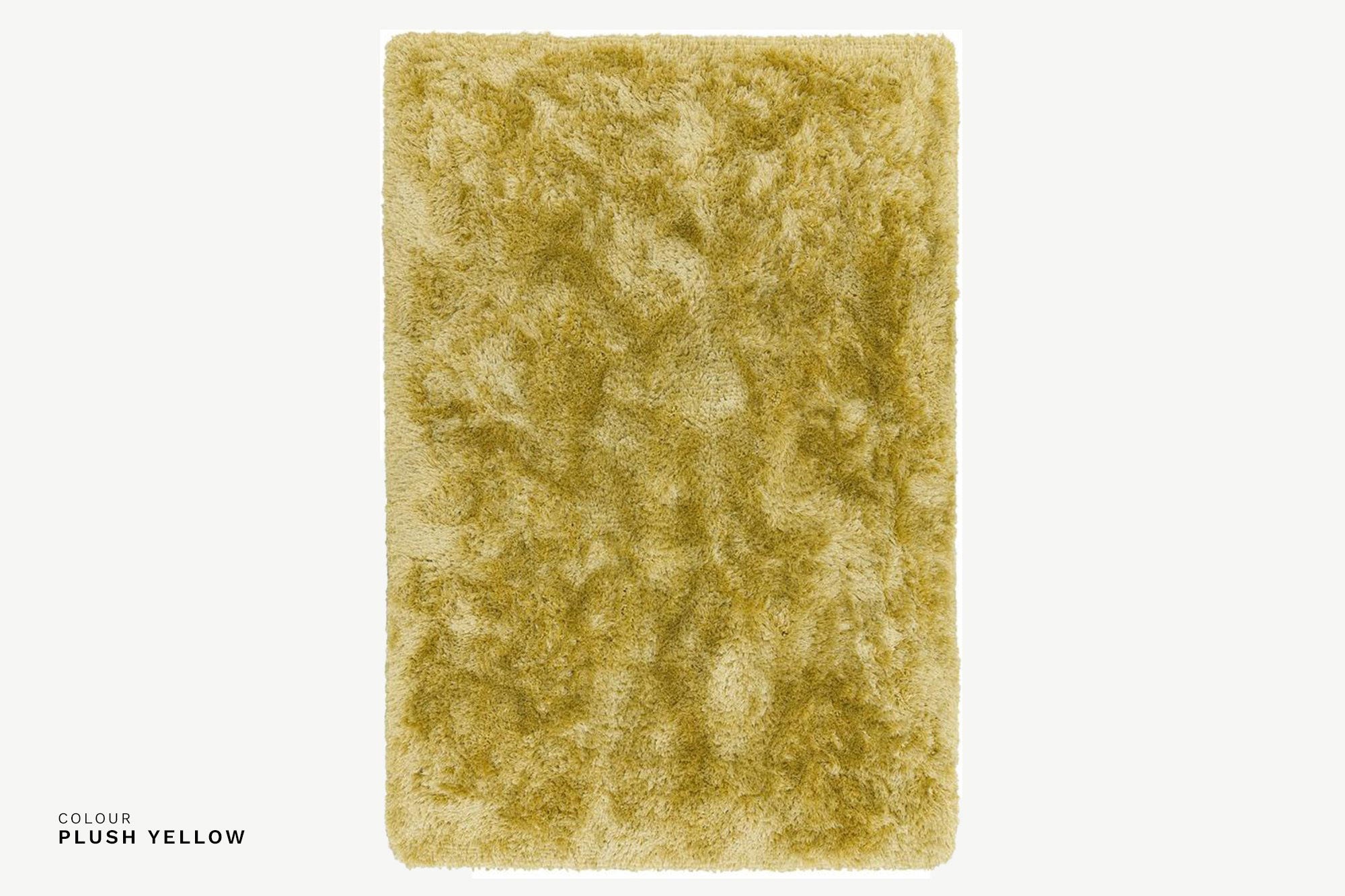 Plush Rug Bold in Plush Yellow