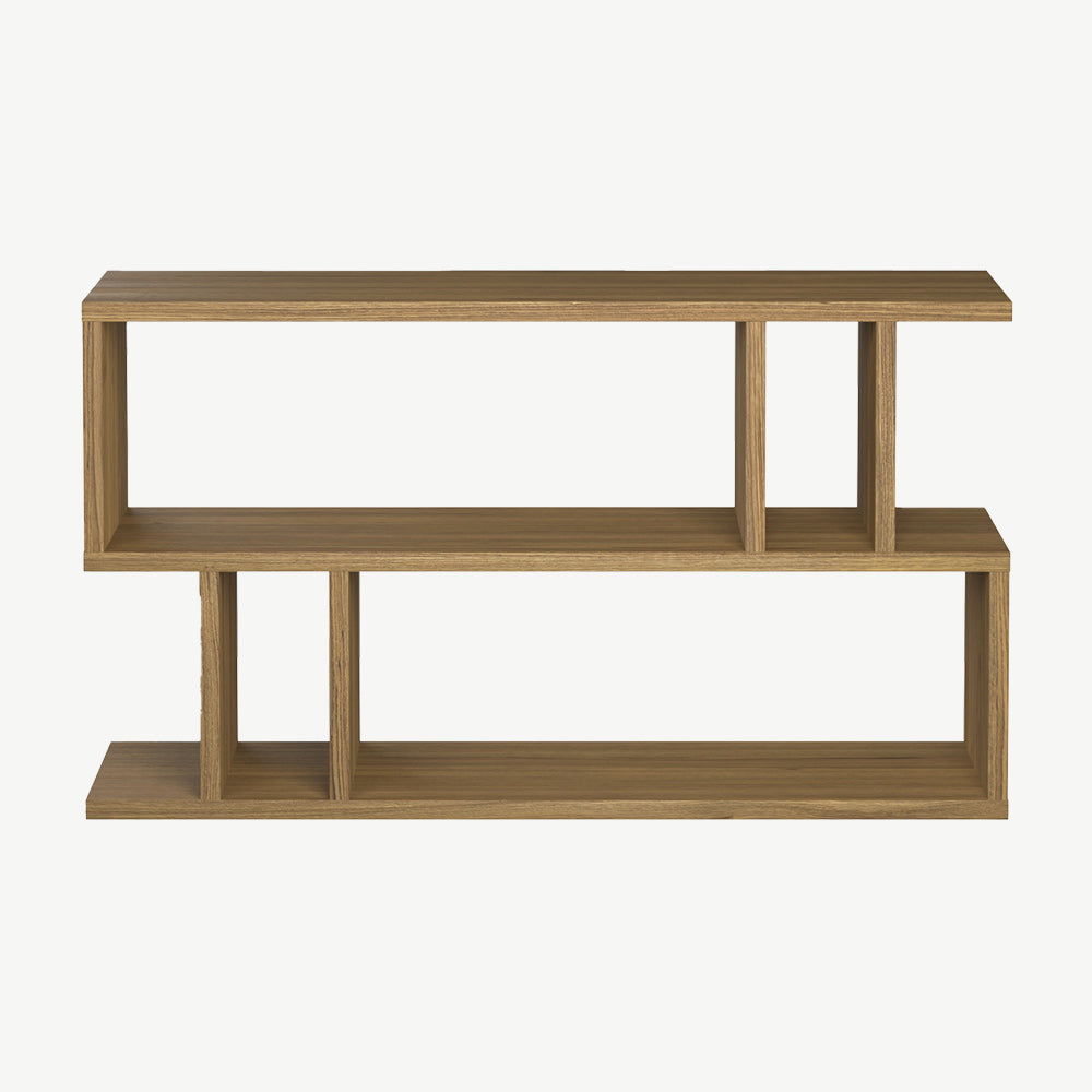 Embassy Low Shelving Unit in Natural-oiled-finish