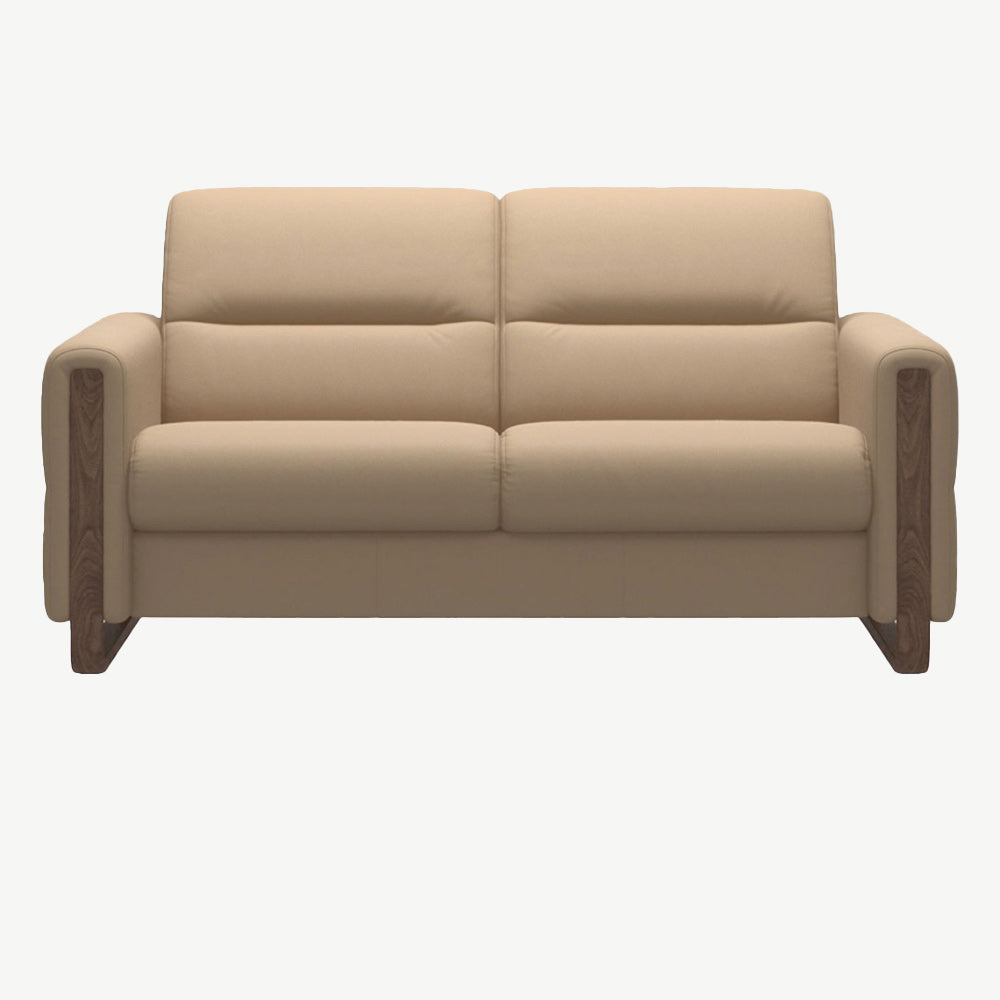 Stressless® Fiona Wood Arm 2 Seater Sofa