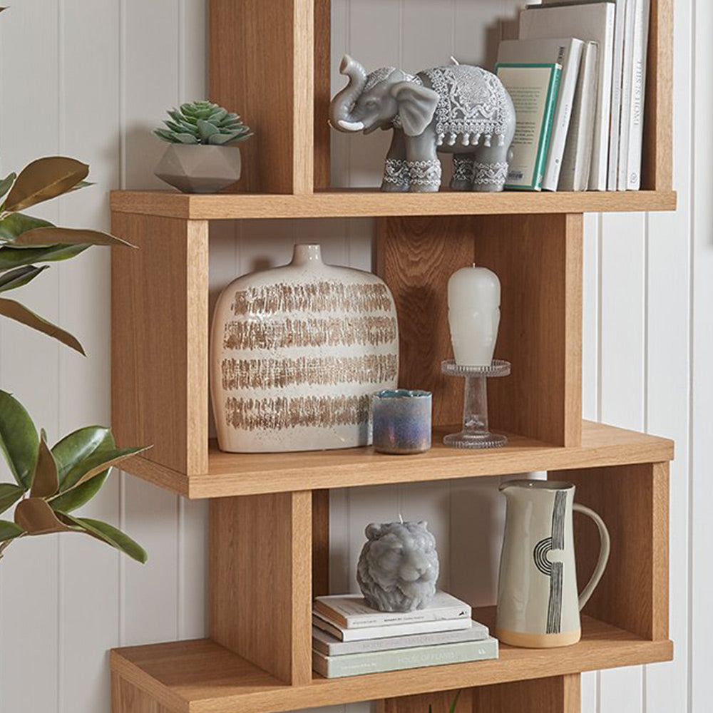 Ceramic Stripe Scribble Vase