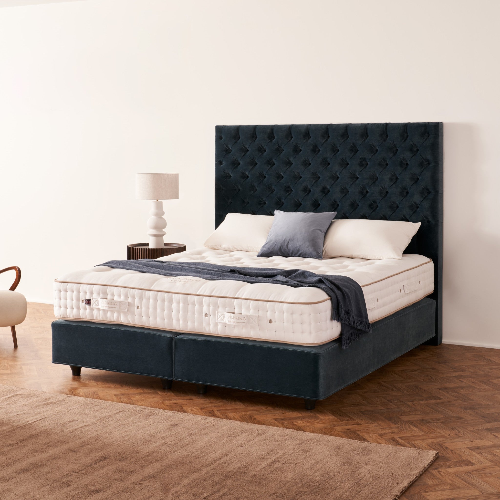 ViSpring Tiara Superb Divan Base and Mattress Set