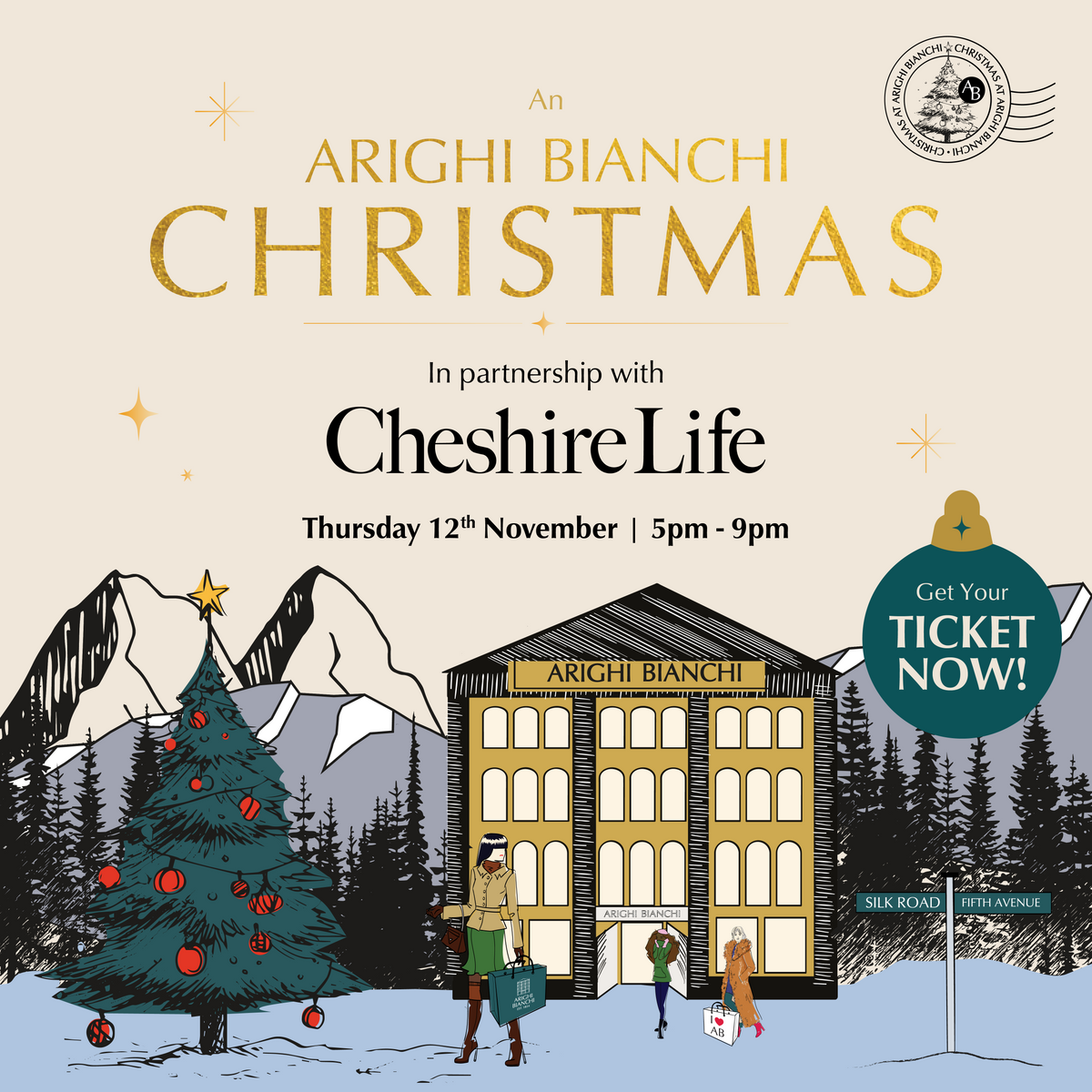 An Arighi Bianchi Christmas in Partnership with Cheshire Life