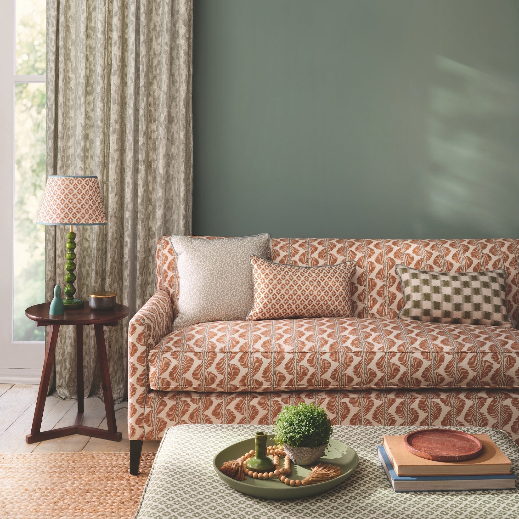 The Patterned Sofa Comeback & Personalised Upholstery