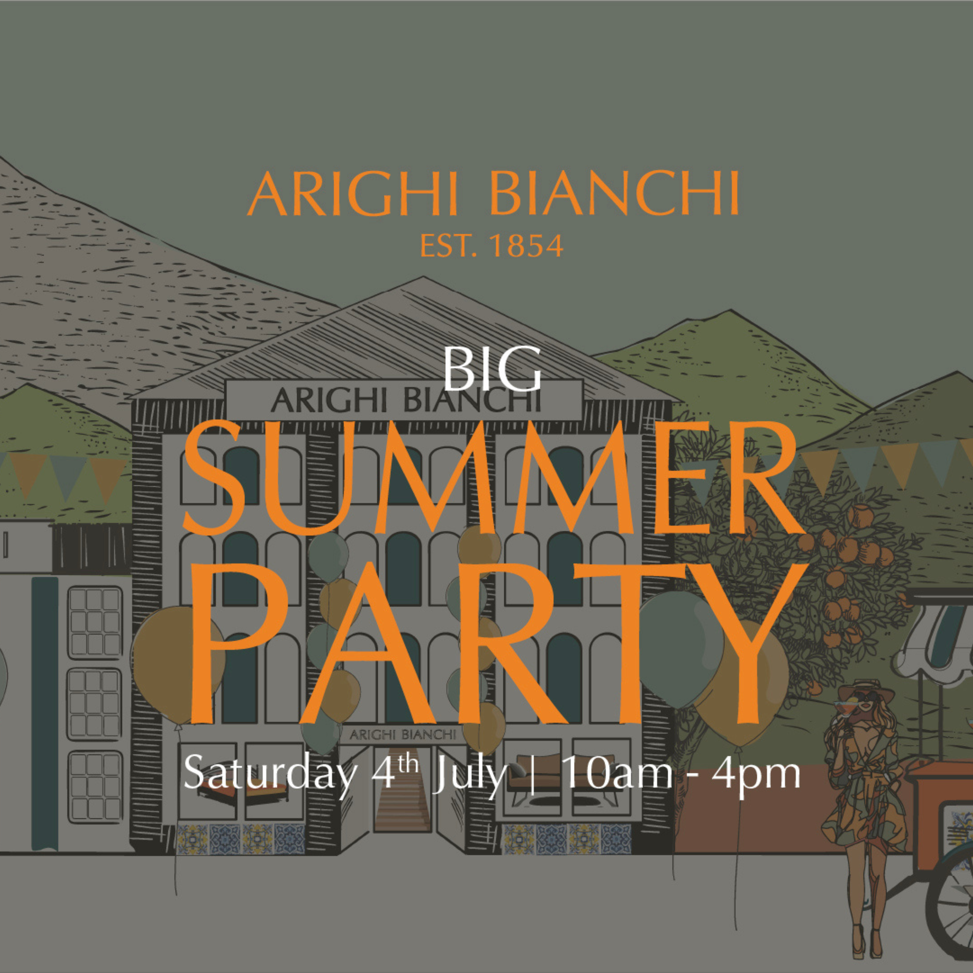 Arighi Bianchi’s Big Summer Party!