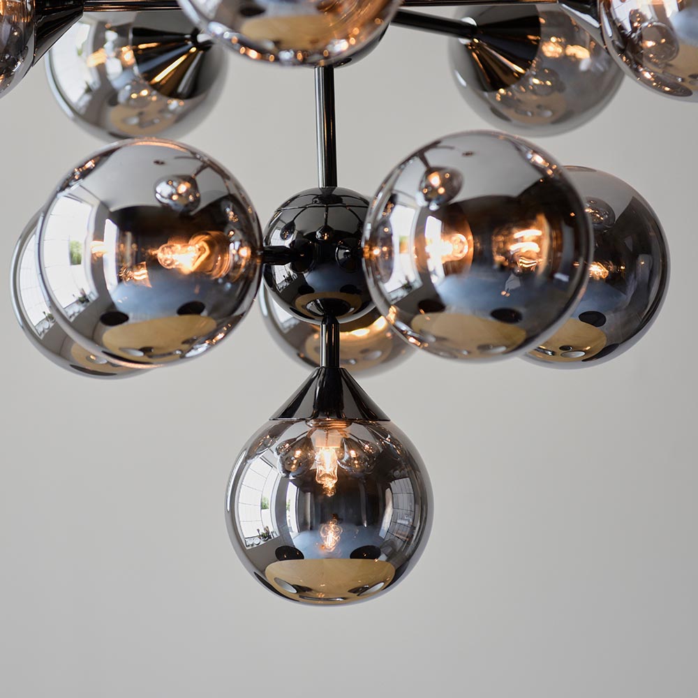 Magnus 11lt Black Pendant Light
