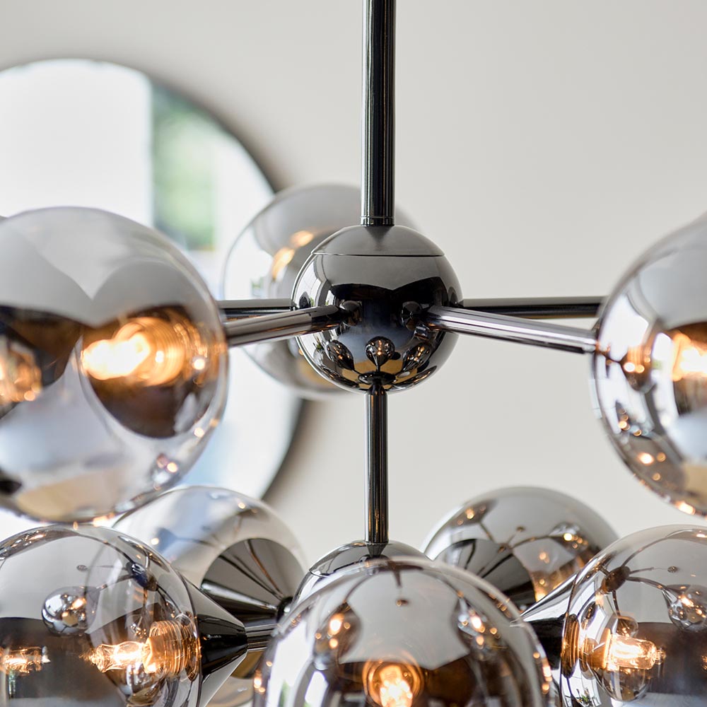 Magnus 11lt Black Pendant Light