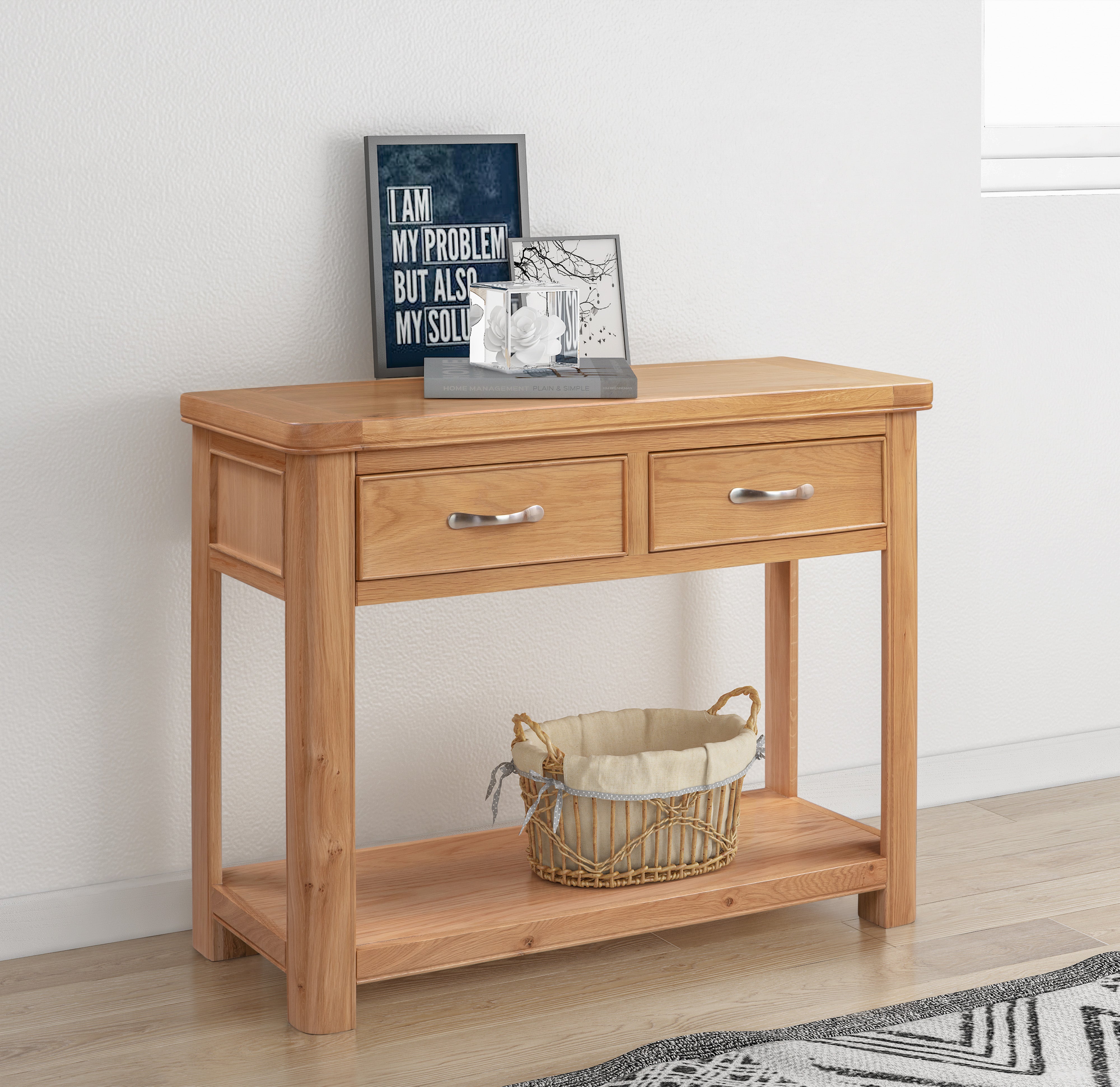Somerset Console Table in Oak